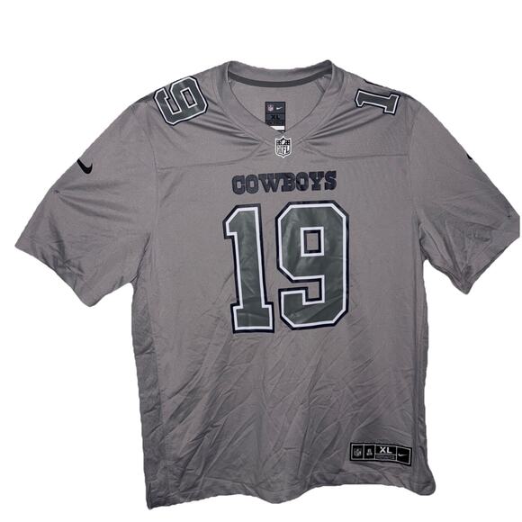 Nike On Field NFL Dallas Cowboys Cooper #19 Gray Football Jersey Men’s Size XL - Picture 1 of 9